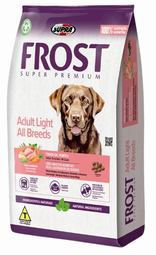 Ração Frost Light Cães Adultos Porte Médio e Grande