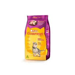 Ração Quatree Gourmet Gatos Adultos Castrados Mix de Carnes